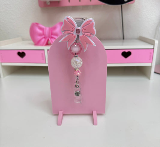 Bow 3D Badge Reel Ships 5-10 days