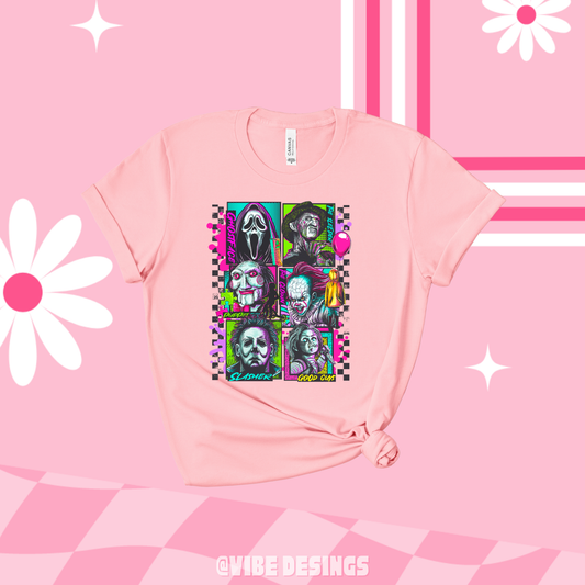 Horror Squad Sleeve Tee