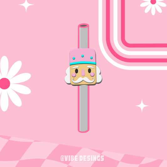 Nutcracker Straw Topper