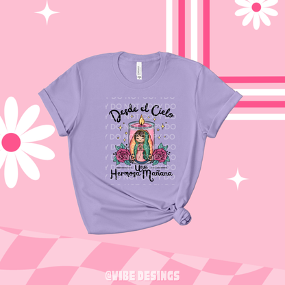 Virgencita Candle Couple Tee